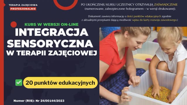 Szkolenia integracja sensoryczna - kompleksowa oferta dla specjalistów